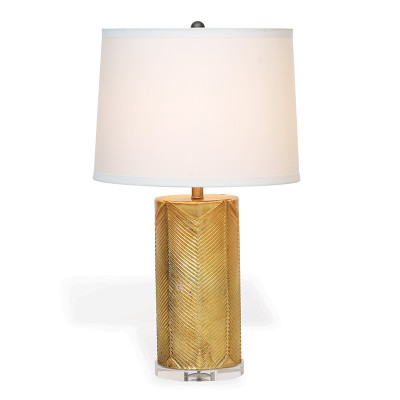 Westwood Gold Lamp With Cream Shade