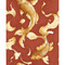 Seabrook Designs Koi Fish - Metallic Gold and Crimson
