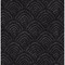 Seabrook Designs Confucius Scallop - Ebony and Metallic Mocha