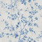 Seabrook Designs Great Wall Floral - Metallic Silver and Sky Blue