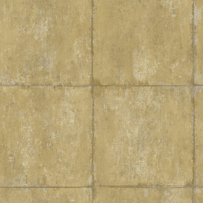 Seabrook Designs Great Wall Blocks - Metallic Gold and Silver