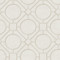 Seabrook Designs Silk Road Trellis - Metallic Pearl and Off-White