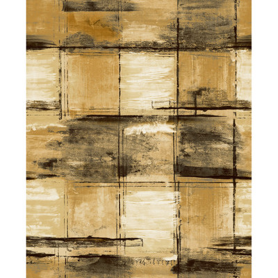 Seabrook Designs Curie Texture - Metallic Gold and Ebony