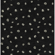 Seabrook Designs Hubble Dots - Metallic Ebony and Silver