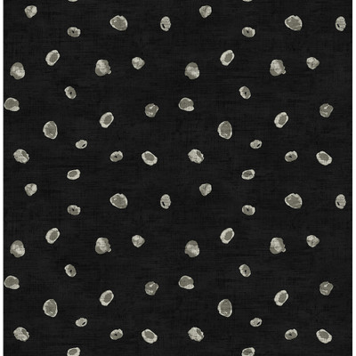 Seabrook Designs Hubble Dots - Metallic Ebony and Silver