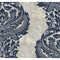 Seabrook Designs Newton Damask - Blue and Grey Damask