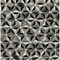 Seabrook Designs Einstein Geometric - Metallic Silver and Black