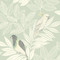 Seabrook Designs Paradise Island Birds - Mint and Ivory