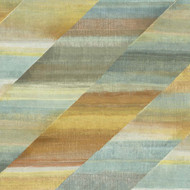 Seabrook Designs Rainbow Diagonals - Burnt Orange, Dandelion, and Seafoam