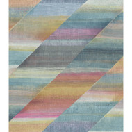 Seabrook Designs Rainbow Diagonals - Aged Wine and Antique Gold
