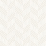 Seabrook Designs Boho Chevron Stripe - Daydream Gray and Ivory