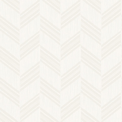 Seabrook Designs Boho Chevron Stripe - Daydream Gray and Ivory