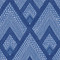 Seabrook Designs Panama Boho Diamonds - Coastal Blue