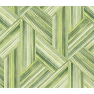 Seabrook Designs Geo Inlay - Chartreuse and Basil