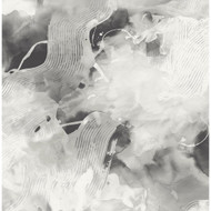 Seabrook Designs Notch Trowel Abstract - Grayscale