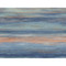 Seabrook Designs Sunset Stripes - Blueberry and Vermillion Orange