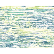 Seabrook Designs Watercolor Waves - Deep Sea and Spring Green