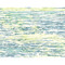 Seabrook Designs Watercolor Waves - Deep Sea and Spring Green