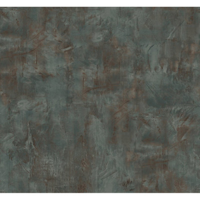 Seabrook Designs Rustic Stucco Faux - Rust and Forest Green