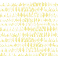 Seabrook Designs Brush Marks - Buttercup and White