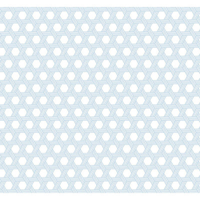 Lillian August Cabana Wicker - Carolina Blue and Eggshell