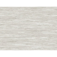 Lillian August Osprey Faux Grasscloth - Cove Gray and Silver