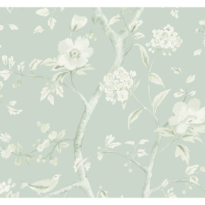 Lillian August Southport Floral Trail - Sea Glass and Ivory