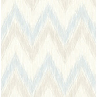 Lillian August Regent Flamestitch Stringcloth - Sky Blue and Arrowroot