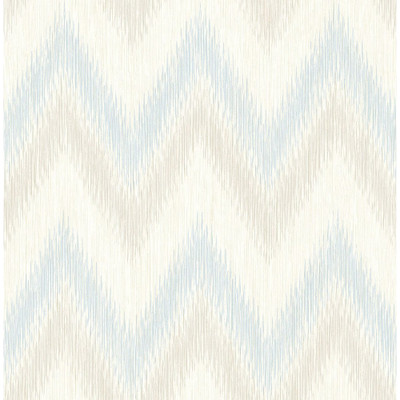 Lillian August Regent Flamestitch Stringcloth - Sky Blue and Arrowroot