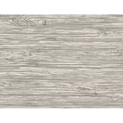 Lillian August Washed Shiplap Embossed Vinyl - Dove Gray