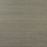 Lillian August Abaca Grasscloth - Charcoal and Sandstone