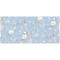 Lillian August Southport Floral Trail Fabric - Sky Blue and Arrowroot