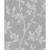 Etten Studios Leaf Trail - Metallic Silver & Glass Beads