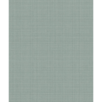 Etten Studios Crosshatch Linen - Metallic Sea Green