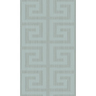 Etten Studios Greek Key - Metallic Sea Green