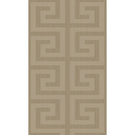 Etten Studios Greek Key - Khaki & Metallic Champagne
