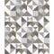 Seabrook Designs Lozenge Geometric - Silver & Antique Bronze