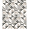 Seabrook Designs Lozenge Geometric - Hammered Steel & Pavestone