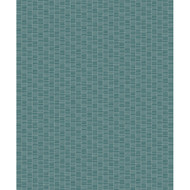 Seabrook Designs Deco Spliced Stripe - Perry Teal