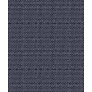 Seabrook Designs Capsule Geometric - Denim Blue & Metallic Silver