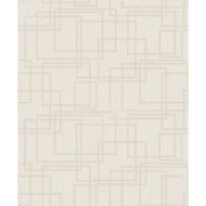 Seabrook Designs Bauhaus Cityscape - Linen