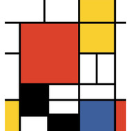 Seabrook Designs Composition Mural - Multicolored