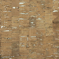 Lillian August Cork - Honey Brown & Metallic Silver