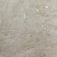 Lillian August Cork - Metallic Silver & Cove Gray