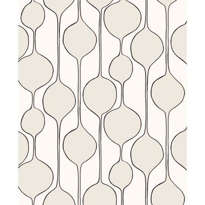 Seabrook Designs Minimalist Geometric  - Marshmallow