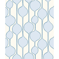 Seabrook Designs Minimalist Geometric  - Baby Blue