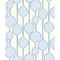 Seabrook Designs Minimalist Geometric  - Baby Blue