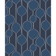 Seabrook Designs Minimalist Geometric  - Celtic Blue
