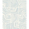 Seabrook Designs Linework Maze - Sky Blue