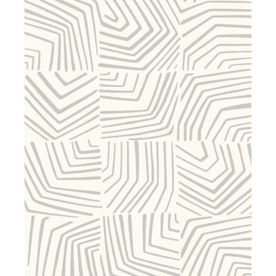 Seabrook Designs Linework Maze - Fog